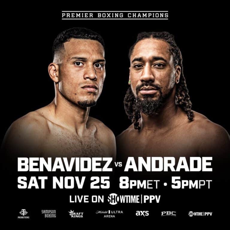 "I'm going to take his head off" - David Benavidez on Demtrius Andrade fight this Saturday night on Showtime PPV