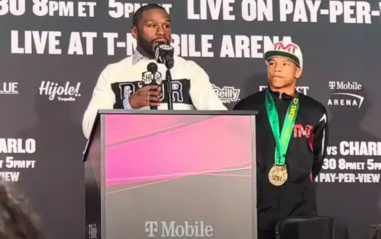Floyd Mayweather Steals Some Of Curmel Moton's Glory With “Am I Not The Greatest Ever” Rant At Reporter