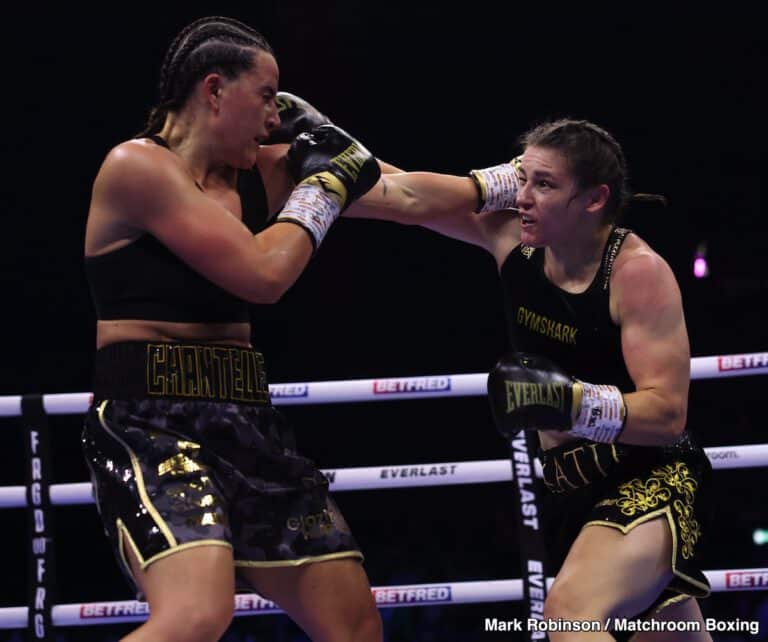 Photo: Angry Chantelle Cameron Speaks On Katie Taylor Loss: “I Had Everything Against Me” Angry Chantelle Cameron Speaks On Katie Taylor Loss: “I Had Everything Against Me”