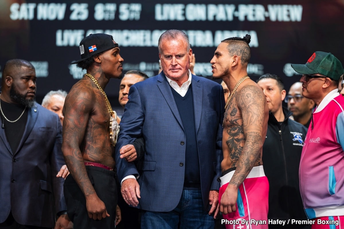 Showtime PPV weights: Charlo 166.4 vs. Benavidez Jr 161.2