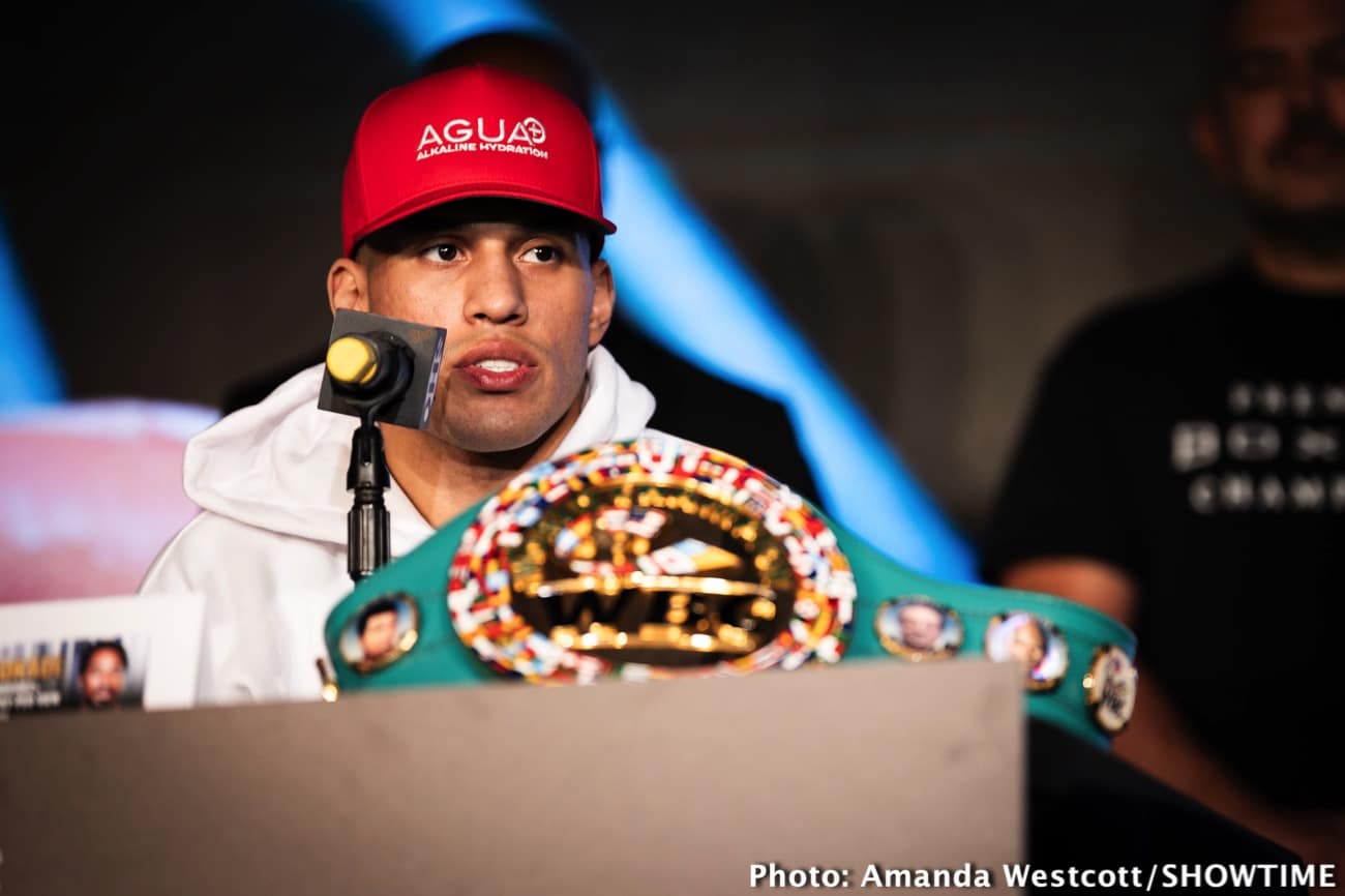 Benavidez says Andrade & Caleb Plant = the same fighter