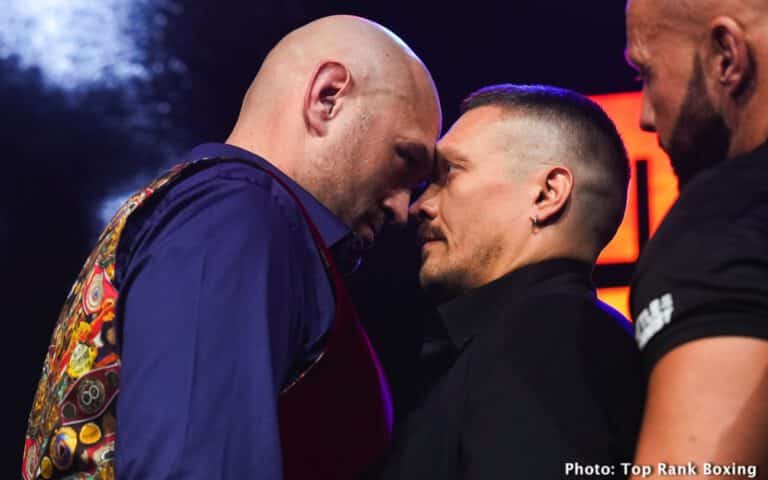 Fury vs. Usyk Presser – Some Of The Best Quotes