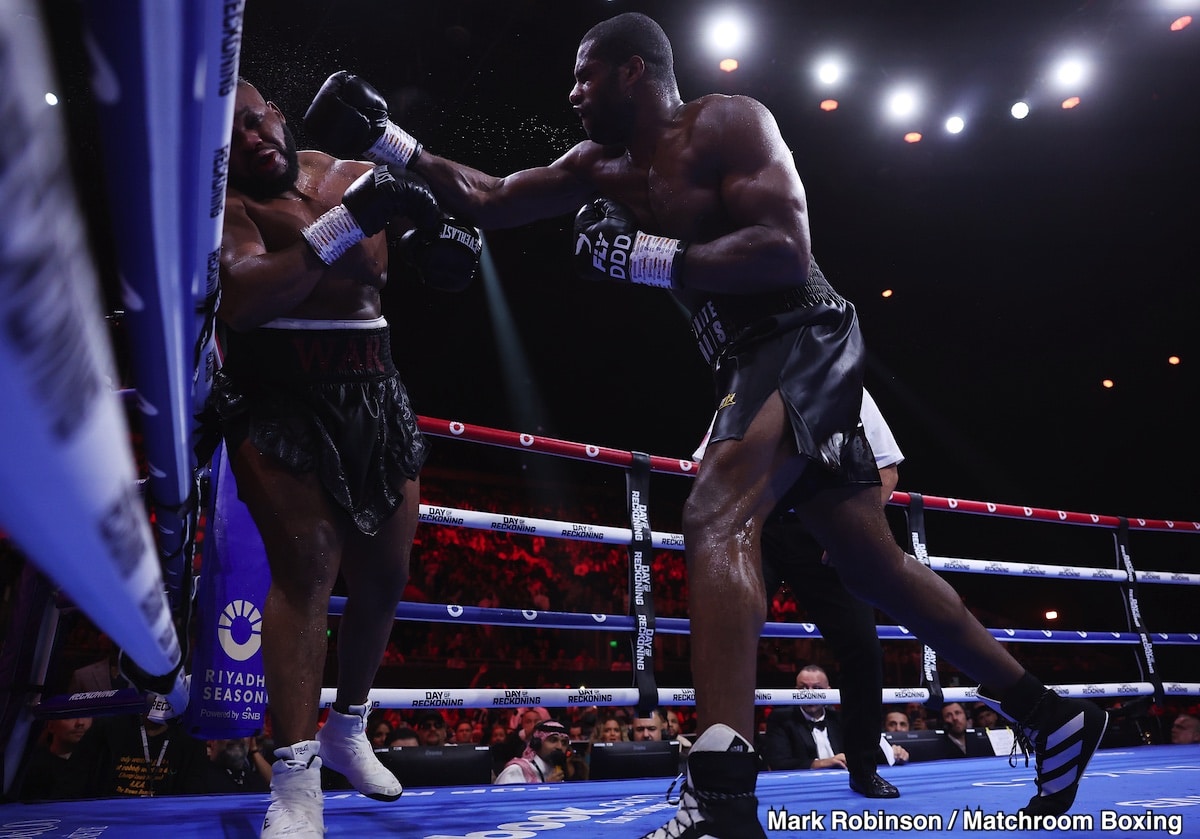 Frank Warren Wants To See Anthony Joshua Fight Daniel Dubois
