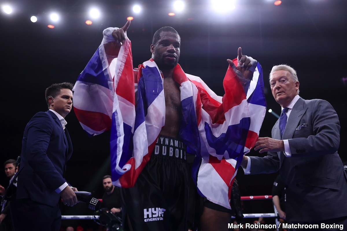 Dynamite explodes in Riyadh: Dubois stops Miller in thrilling heavyweight clash: Boxing results
