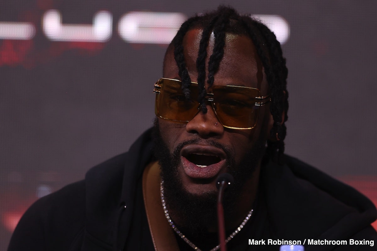 Deontay Wilder Set For April Ring Return, Opponent To Be Announced Saturday