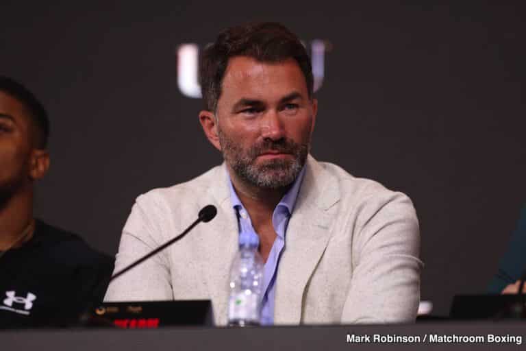 Hearn Shoots Down Lewis' Suggestion for Parker-Zhang Over Joshua-Ngannou For Undisputed