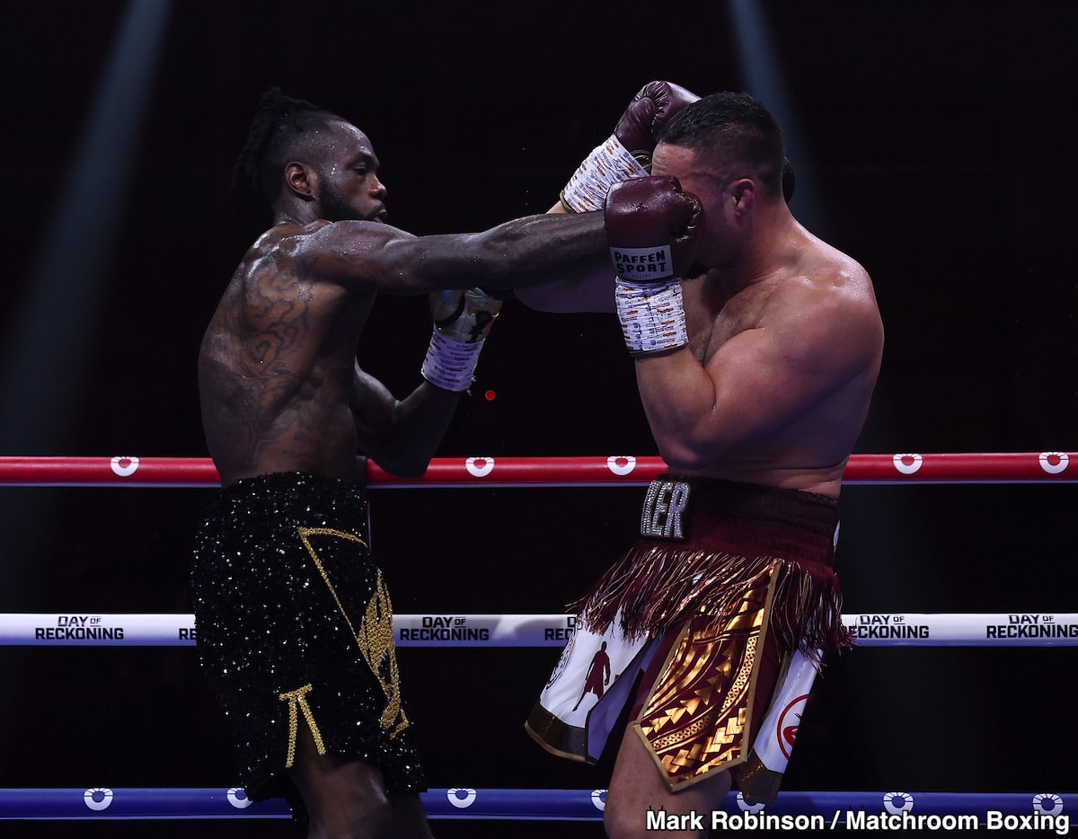 New Ring Magazine Heavyweight Rankings See Deontay Wilder Take A Tumble