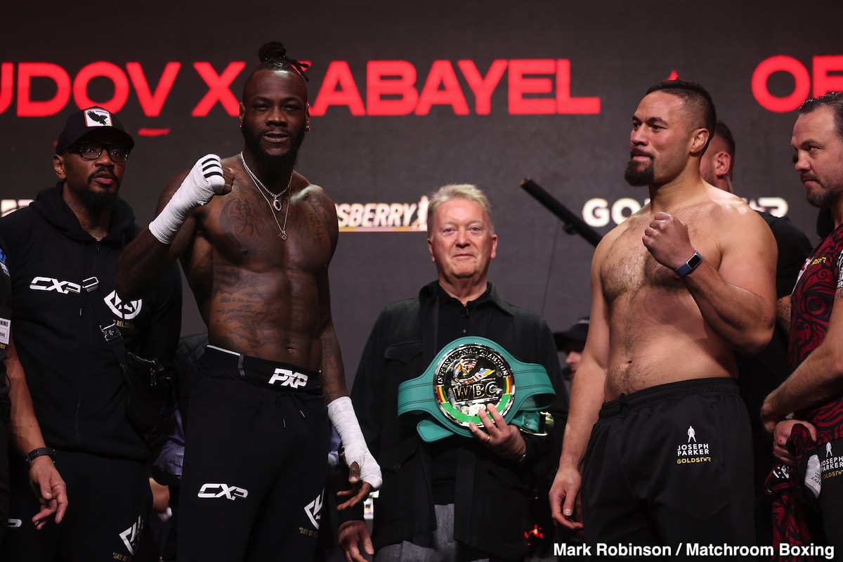 Joshua/Wallin and Wilder/Parker: No Time To Play - Preview & Predictions!