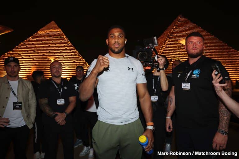 Hearn Says Joshua Is Headed To “Massive Fight” In March – Hrgovic, Zhang, Ngannou “In Discussions”
