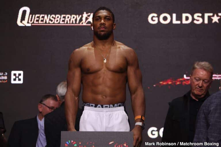 Anthony Joshua vs. Otto Wallin tonight: date, time, how to watch