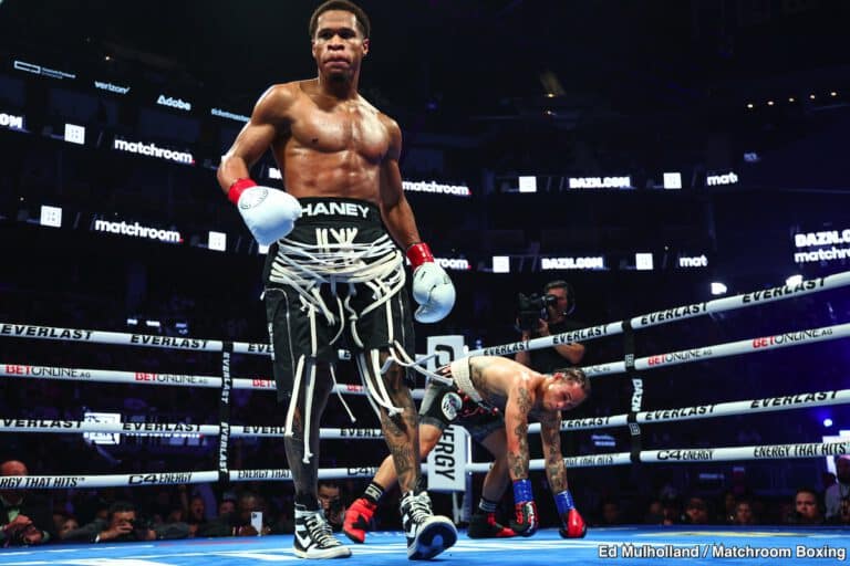 Photo: Saudi Arabia Eyes Haney - Davis Superfight in 2024: Alalshikh Extends the Invitation Saudi Arabia Eyes Haney - Davis Superfight in 2024: Alalshikh Extends the Invitation