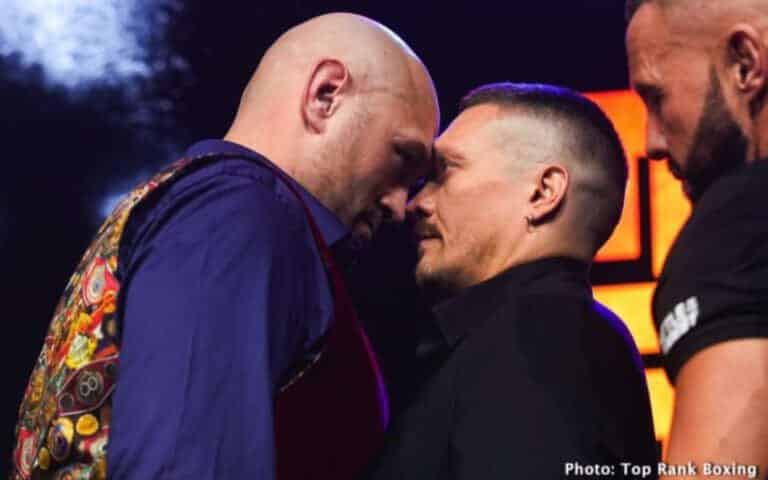 Tyson Fury vs Oleksandr Usyk on May 18th in Saudi Arabia
