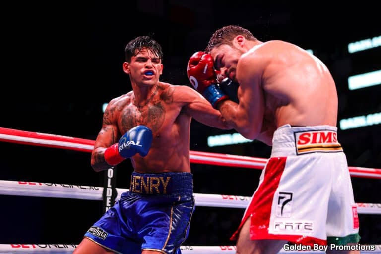 Ryan Garcia KOs Oscar Duarte in eighth round - Boxing results