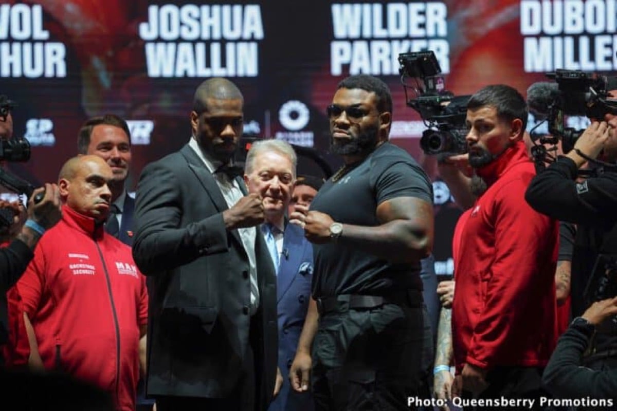 Dubois aims for redemption against 'Big Baby' Miller in Riyadh