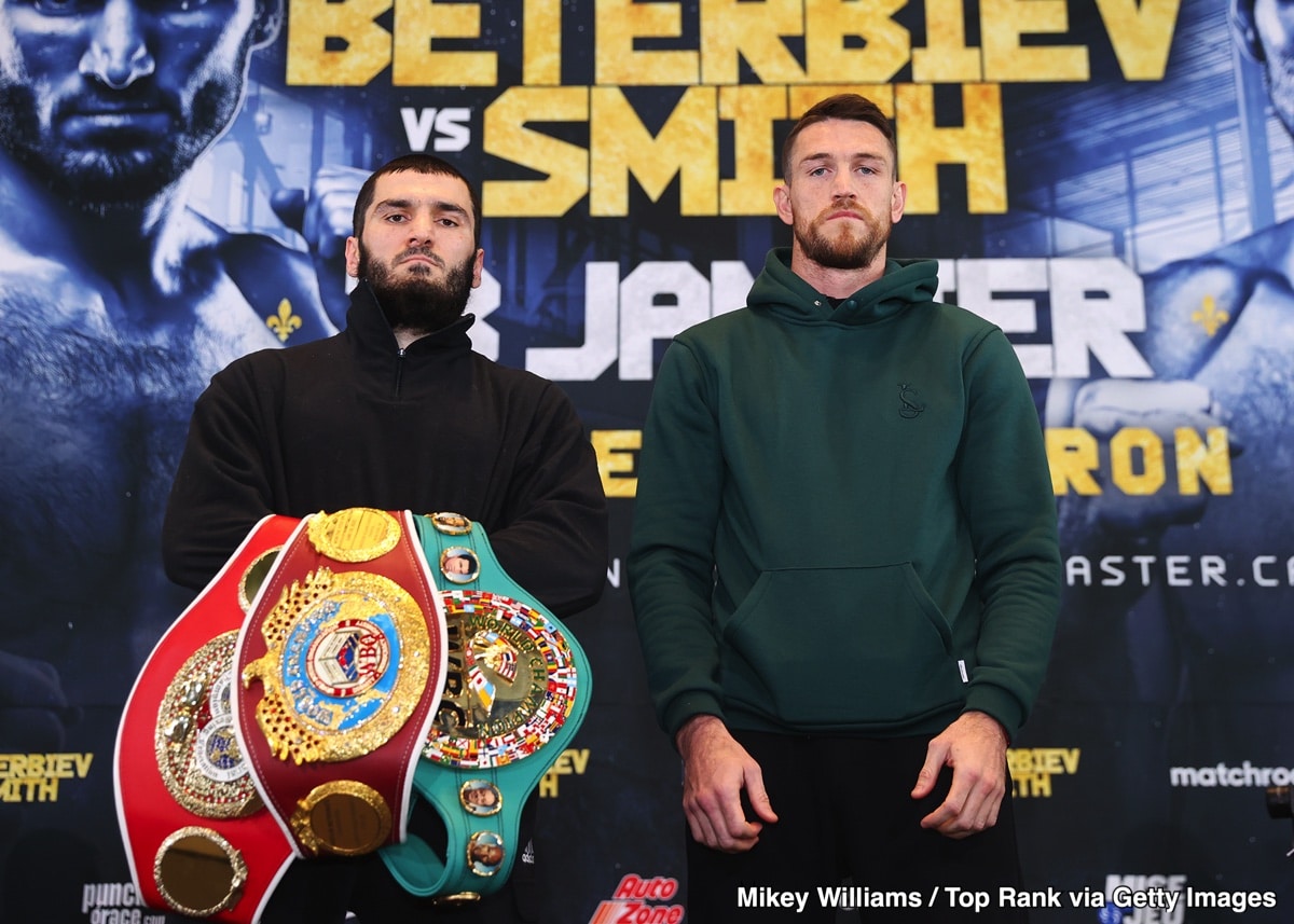 Boxing News: Beterbiev-Smith Final Press Conference » January 23, 2024