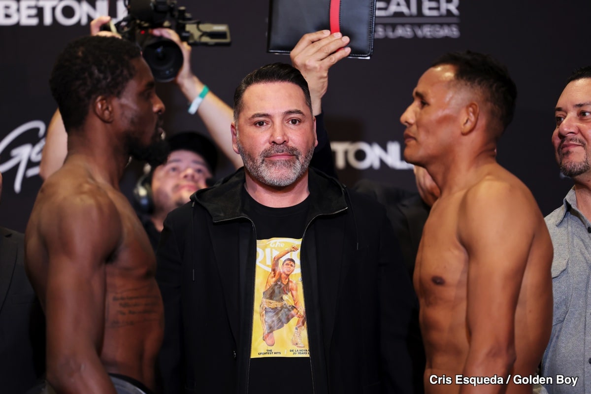 Vergil Ortiz Jr. Scores First Round TKO Of Fredrick Lawson, Ismael