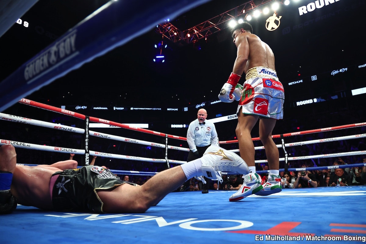 Photo: Munguía Destroys Ryder: Mexican Marvel Claims TKO Victory - Boxing results Munguía Destroys Ryder: Mexican Marvel Claims TKO Victory - Boxing results