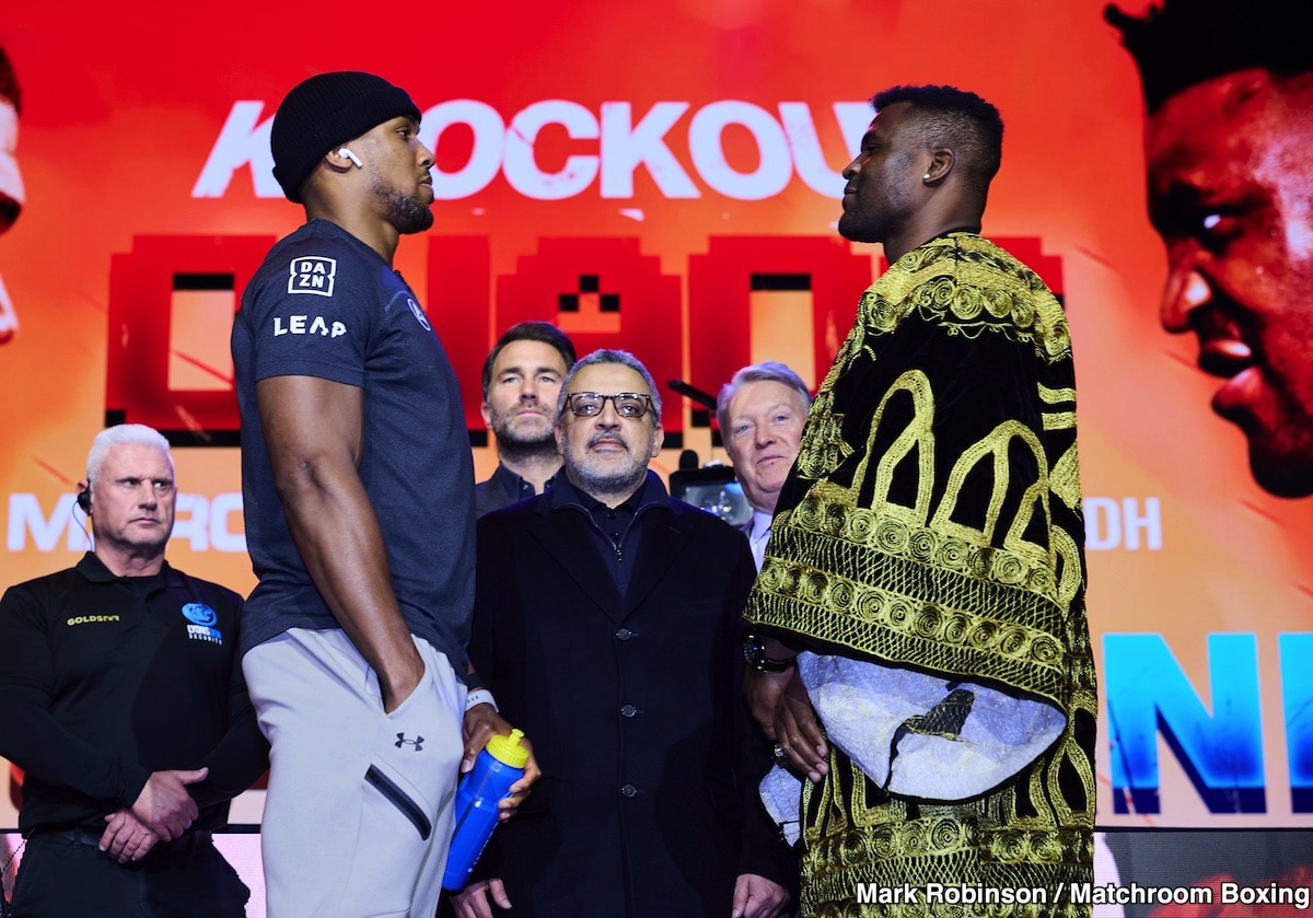 Joshua Talks Strategy and Renewed Confidence Ahead of Ngannou Clash