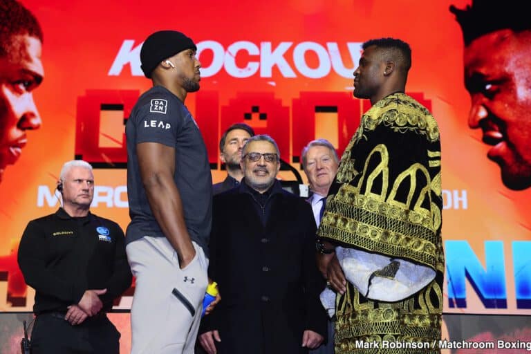 Francis Ngannou Has His Next Opponent Lined Up Already; Less Than Two Weeks Before His Rumble With Joshua