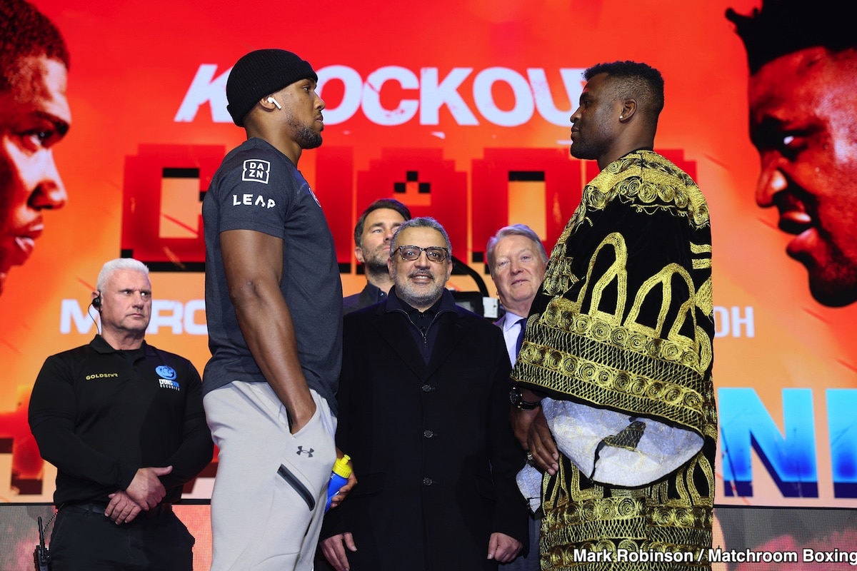 Joshua - Ngannou Winner Eyes Undisputed Straight Shot, Hearn Talks of Fan Pressure