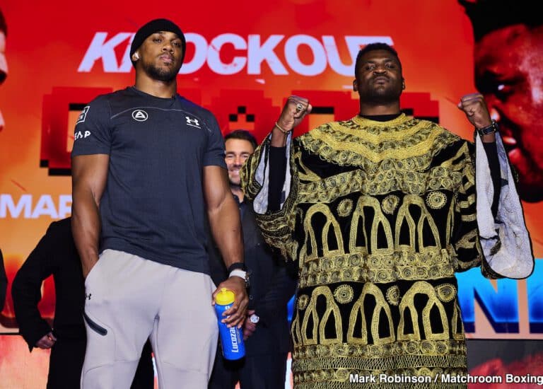 Anthony Joshua vs. Francis Ngannou: date, time, how to watch