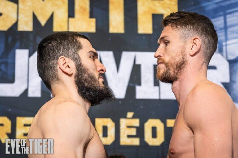 Beterbiev vs Smith - Weight inVincent Ethier/EOTTM © 2024