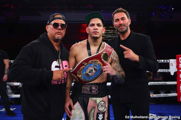 Edgar Berlanga and Padraig McCrory Fight Night