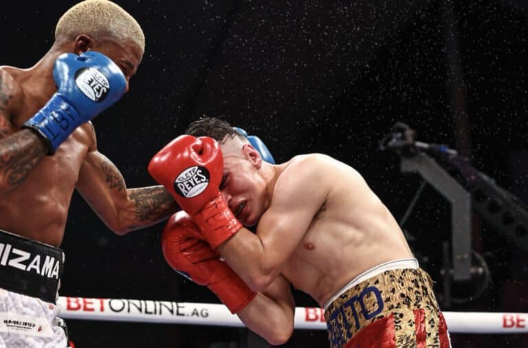 Photo: Nontshinga Stops Adrian Curiel In 10th Round - Boxing Results Nontshinga Stops Adrian Curiel In 10th Round - Boxing Results