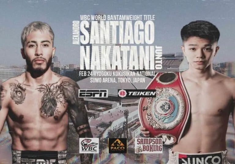 Nakatini vs. Santiago, Inoue vs. Ancajas: A Stacked Card Will Go Down In Tokyo, Japan This Saturday!