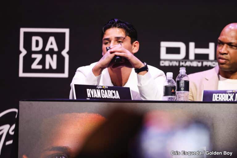 Photo: Ryan Garcia Breaks Silence, Claims He's "Being Taken Advantage Of" Ryan Garcia Breaks Silence, Claims He's "Being Taken Advantage Of"