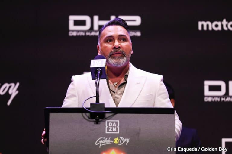 Photo: De La Hoya Assures Sponsors: Ryan Garcia is Back on Track De La Hoya Assures Sponsors: Ryan Garcia is Back on Track