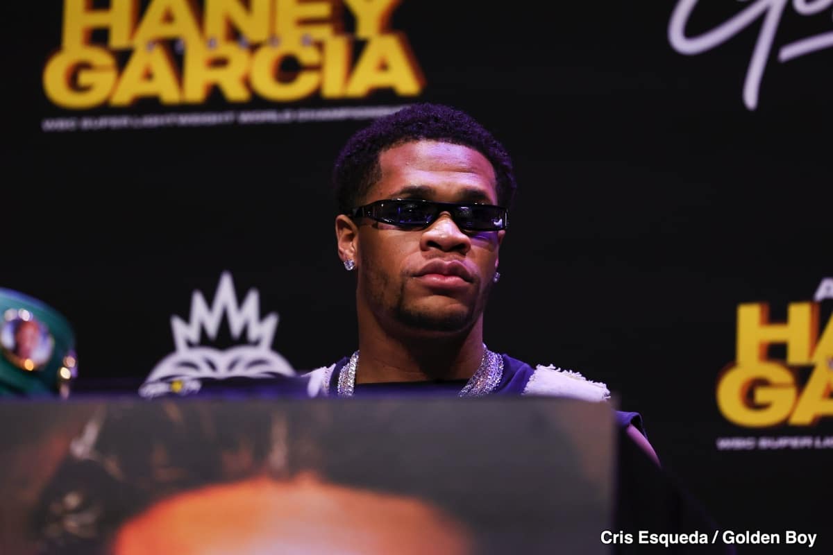 Shakur Stevenson Willing to Replace Ryan Garcia As Devin Haney's opponent