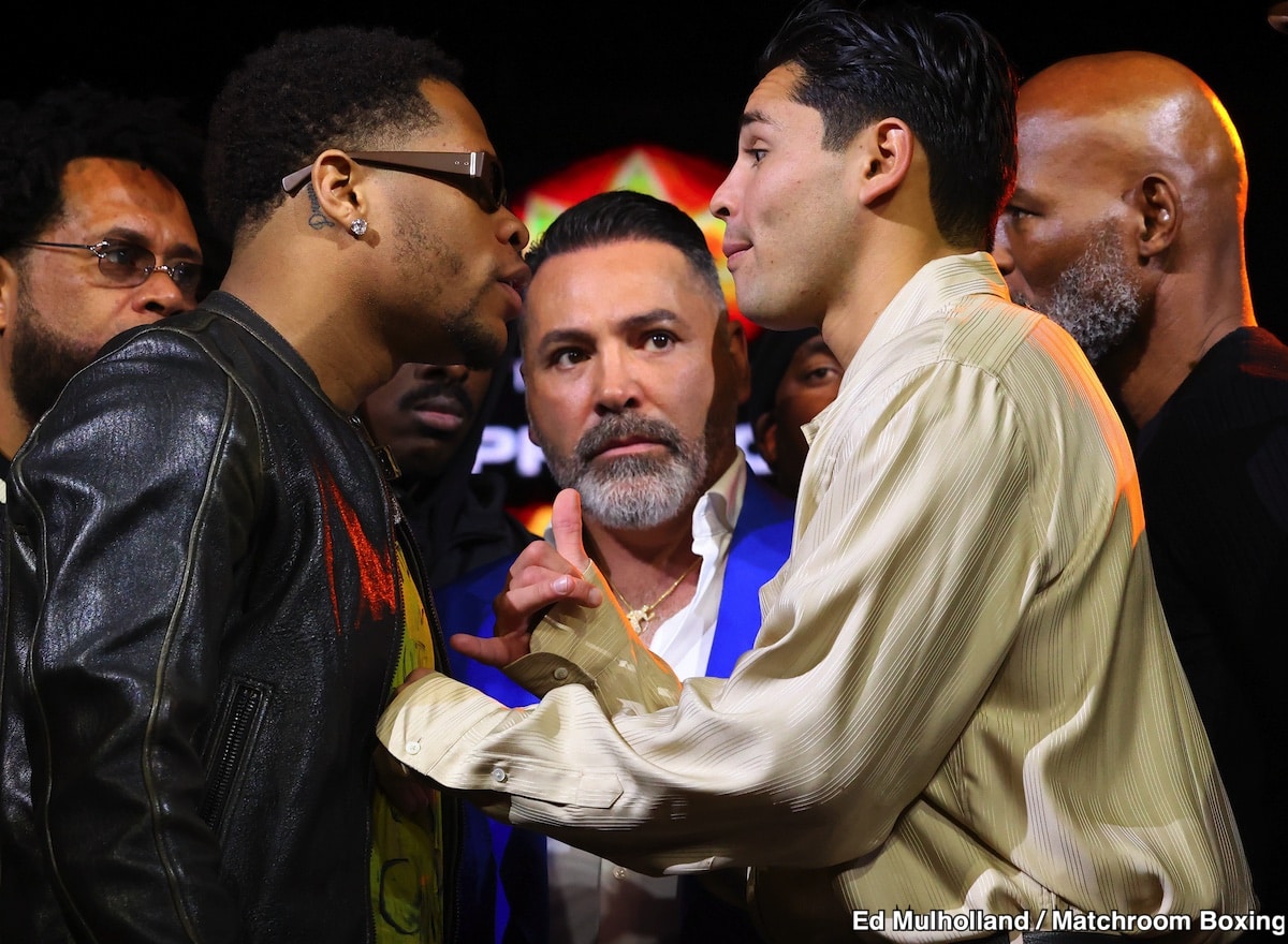 Haney Accuses Garcia of Being Drunk, Pushing for Delay