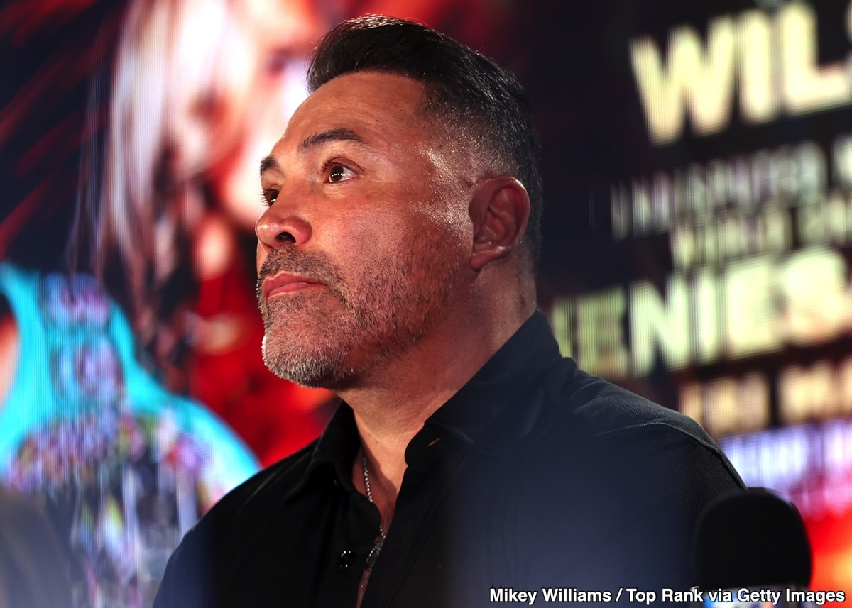De La Hoya's Veto: Garcia's Anpo Fight in Doubt Due to Golden Boy Concerns