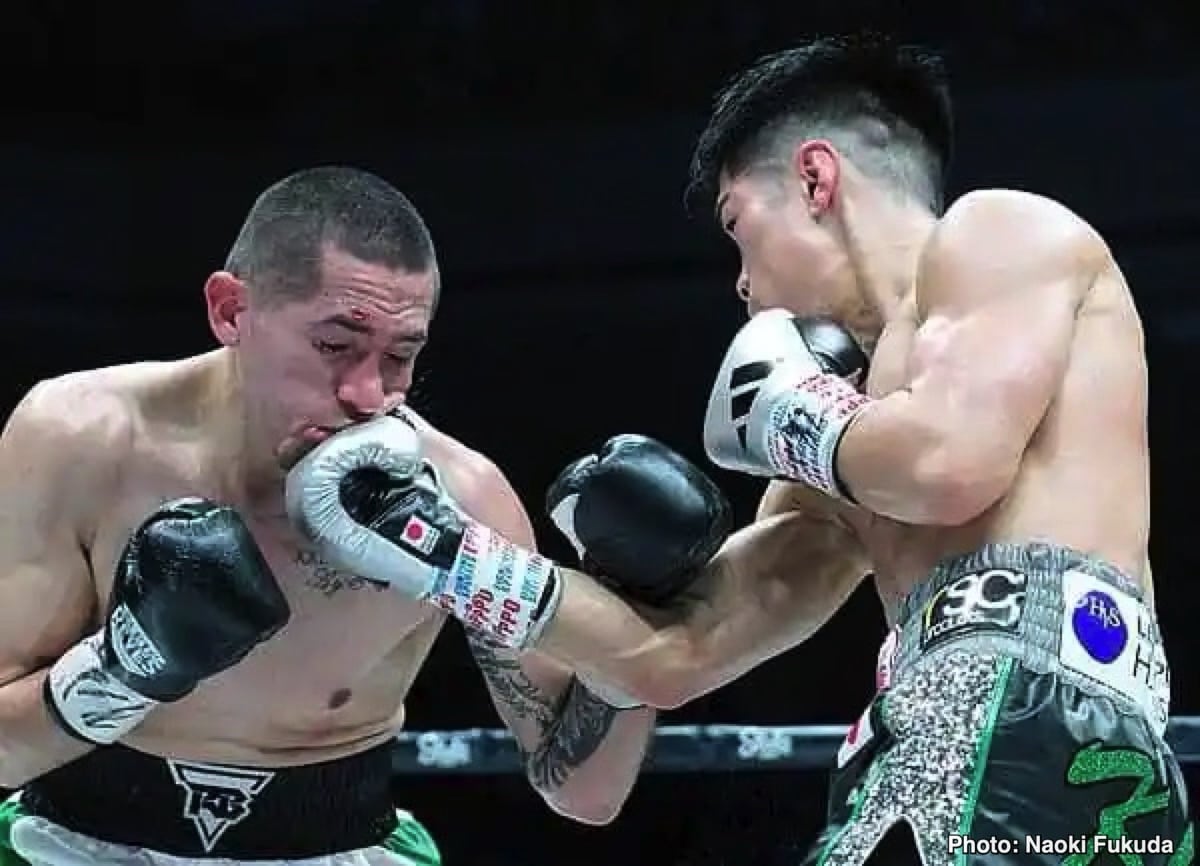 Kosei Tanaka Wins UD Over A Game Christian Rangel, Becomes A Four-Weight Champ - Boxing Results
