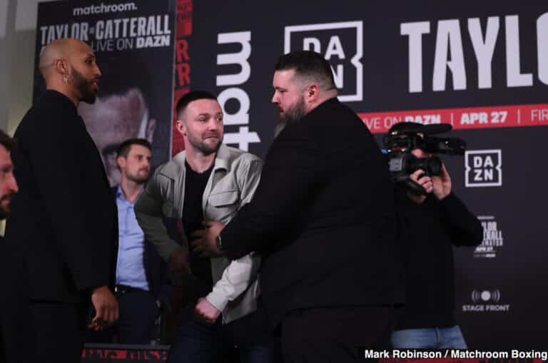 Photo: Bad Blood Part-Two As Josh Taylor and Jack Catterall Come Together Again Bad Blood Part-Two As Josh Taylor and Jack Catterall Come Together Again
