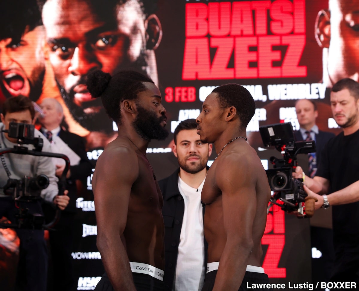 Photo: Buatsi vs. Azeez: Local Derby Bragging Rights Buatsi vs. Azeez: Local Derby Bragging Rights