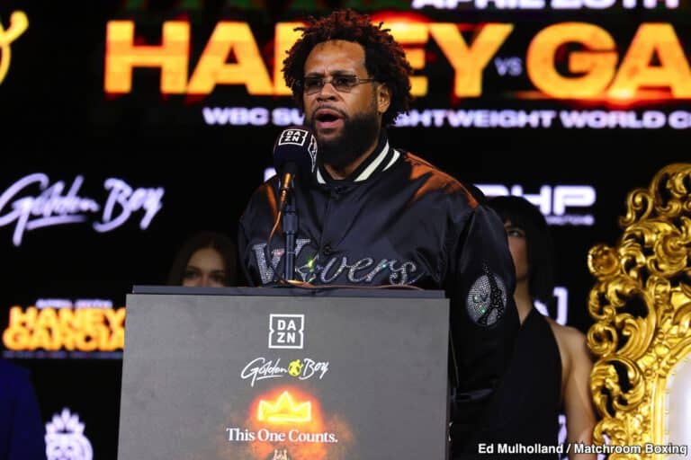Bill Haney Unleashes Verbal Fury on Bernard Hopkins and Others at Haney-Garcia Press Conference
