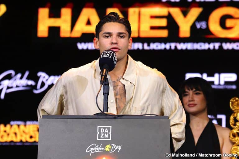 Ryan Garcia Claims He Had Gervonta Davis Shook: "He Had the Most Scared Face"