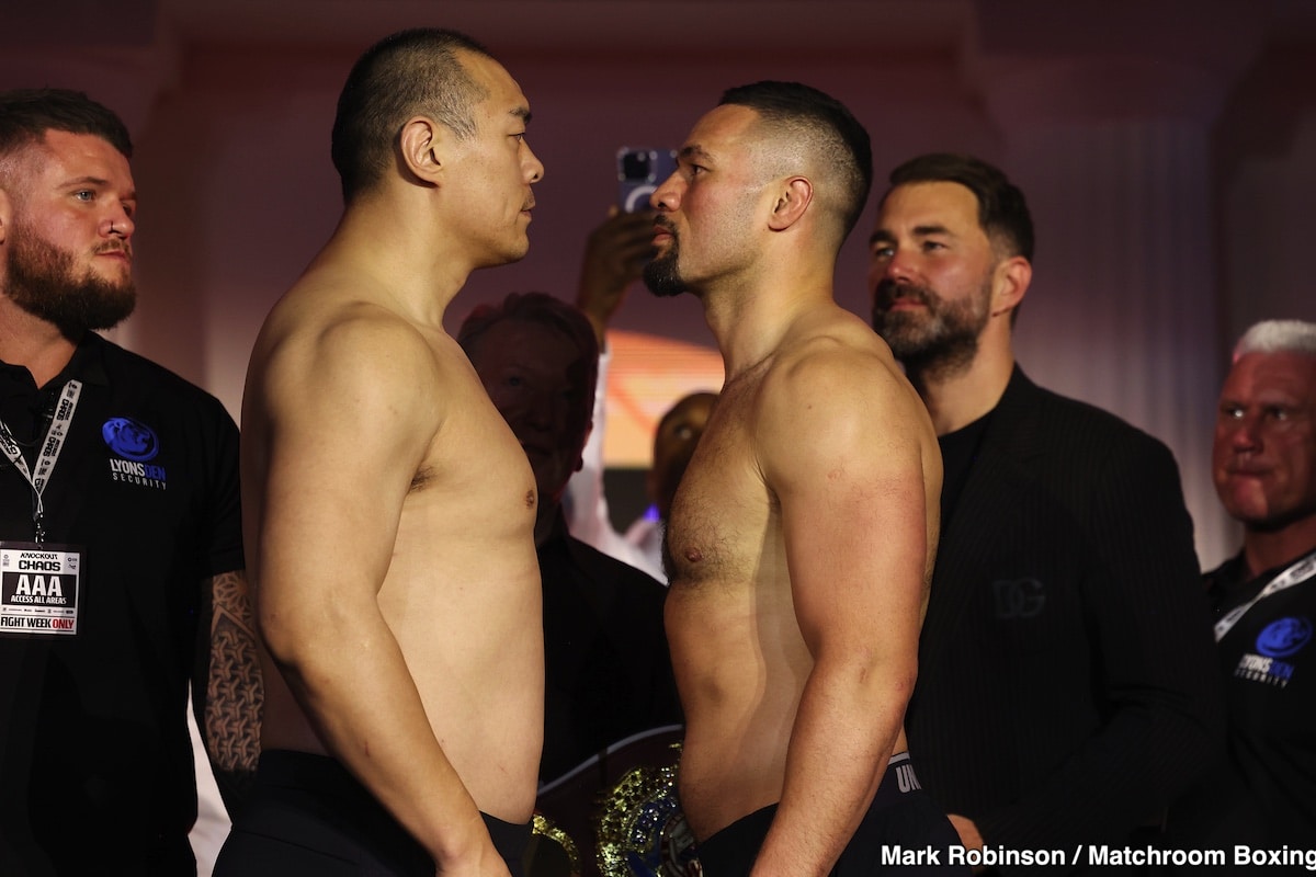 Joshua vs. Ngannou Undercard: Parker Ready to Prove the Doubters Wrong Against Zhang