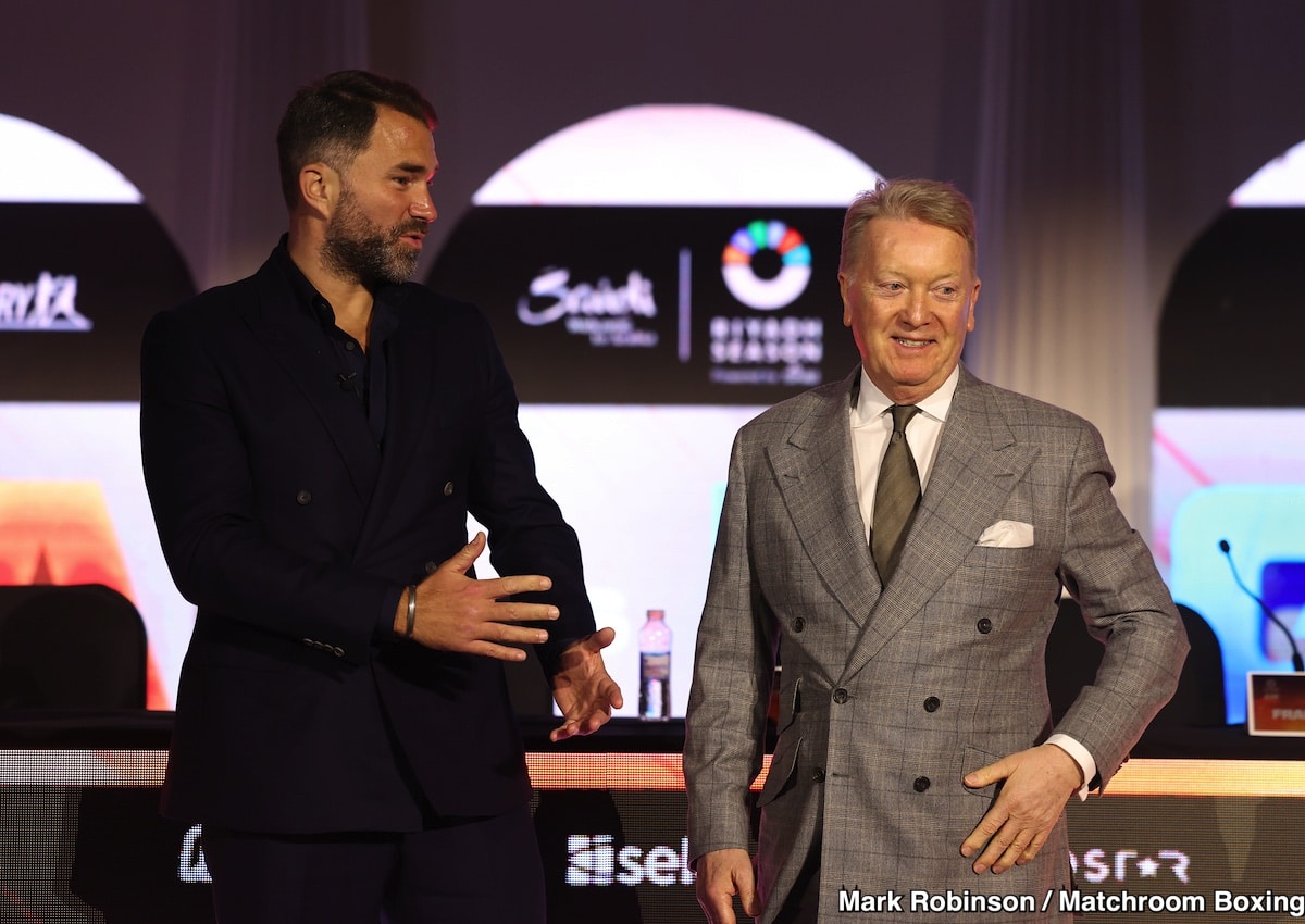Warren and Hearn Announce The Weights For The 'Five Vs. Five' Card