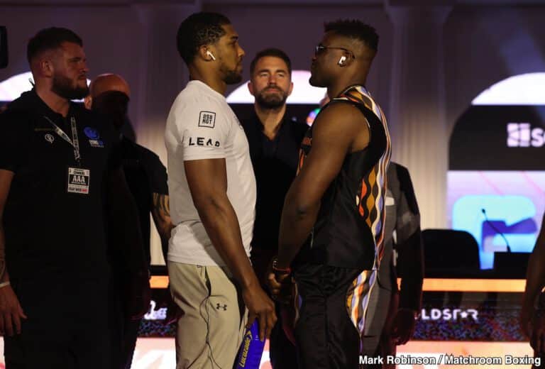 Joshua's Search for Aggression: Can He Find It Against Ngannou?