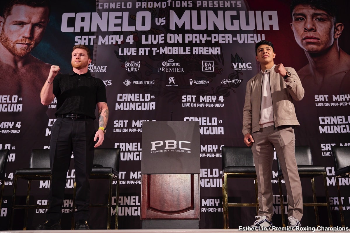 De La Hoya Backs Munguia to Topple Canelo in “Changing of the Guard”