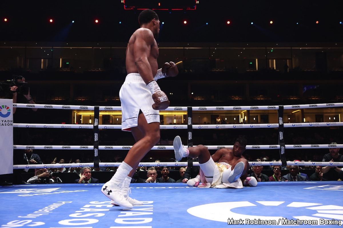 Ryan Garcia Warns MMA Fighters: "Stay in Your Lane," Reacting Joshua's Destruction of Ngannou