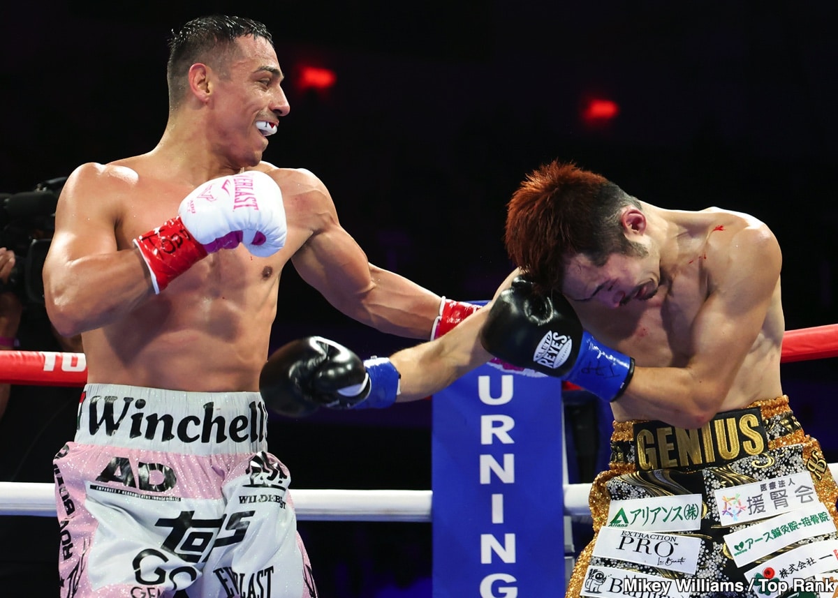 Luis Alberto Lopez Victorious, Retains IBF Title with Eighth-Round TKO of Reiya Abe - Boxing Results