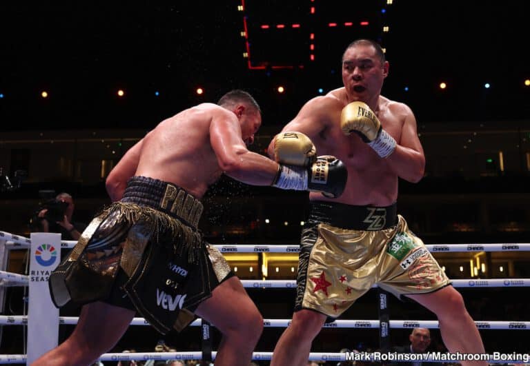 Parker Overcomes Knockdowns, Praises Zhang's Power