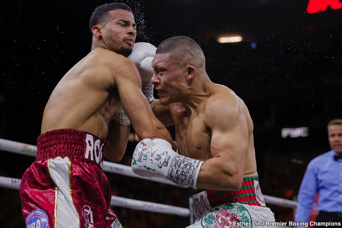 Pitbull Cruz Mauls Rolly Romero in 8th round TKO, Wins WBA Belt - Boxing Results