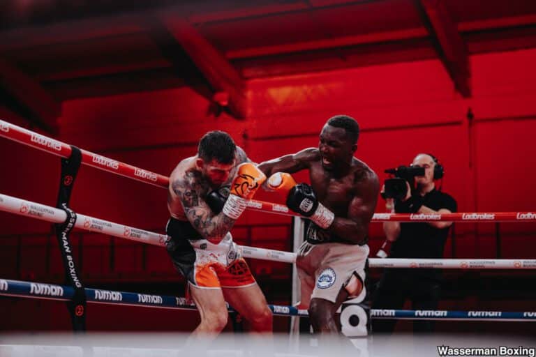 Abass Baraou defeats Eggington on points - Boxing Results