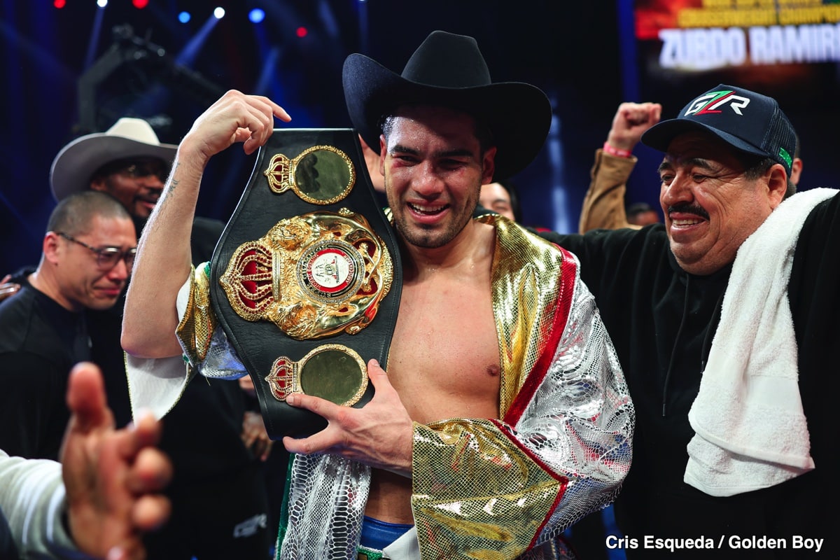 Zurdo Ramirez-Yuniel Dorticos WBA Cruiserweight Title Fight Ordered