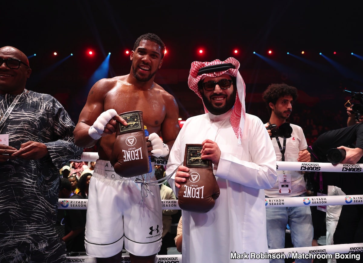 Turki Alalshikh Lists His “Dream Fights” – Canelo/Crawford, Inoue/Davis, Fury/Joshua, Benavidez/Bivol-Beterbiev Winner